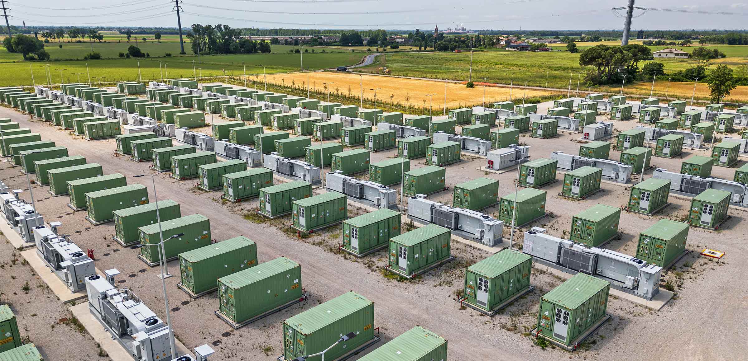 Contenedores de sistema de almacenamiento BESS